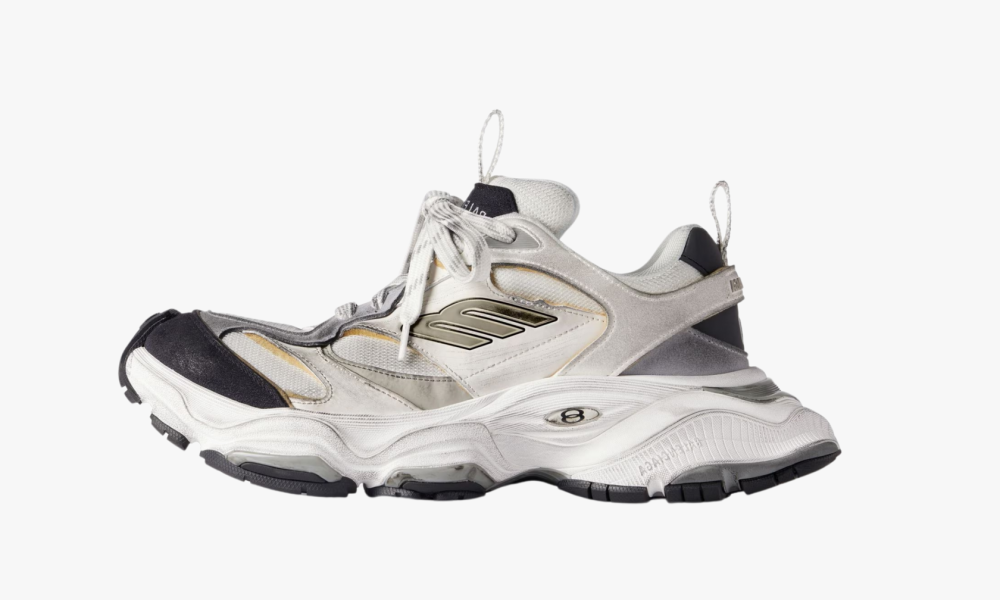 Balenciaga Cargo Sneaker "White Black"