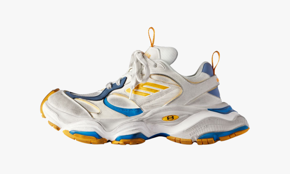 Balenciaga Cargo Sneaker "White Orange Blue"