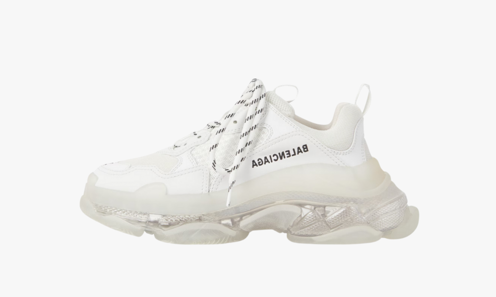 Balenciaga Triple S Clear Sole Sneaker "White"