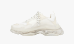 Balenciaga Triple S Clear Sole Sneaker "White"