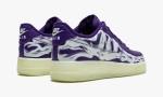 Nike Air Force 1 Low '07 QS Purple Skeleton Halloween