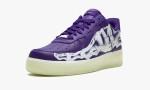Nike Air Force 1 Low '07 QS Purple Skeleton Halloween